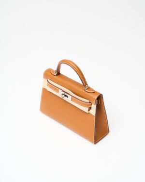 Hermès Mini Kelly 20 Gold Epsom PHW