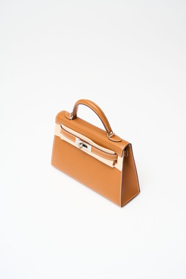 Hermès Mini Kelly 20 Gold Epsom PHW