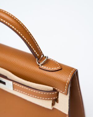 Hermès Mini Kelly 20 Gold Epsom PHW