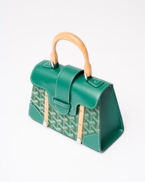 Goyard Saïgon Structure Mini Green Bag