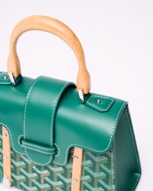 Goyard Saïgon Structure Mini Green Bag