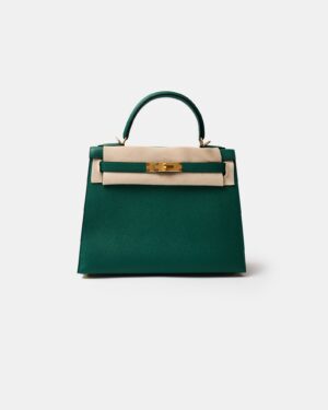 Hermès Kelly 28 Malachite Epsom GHW