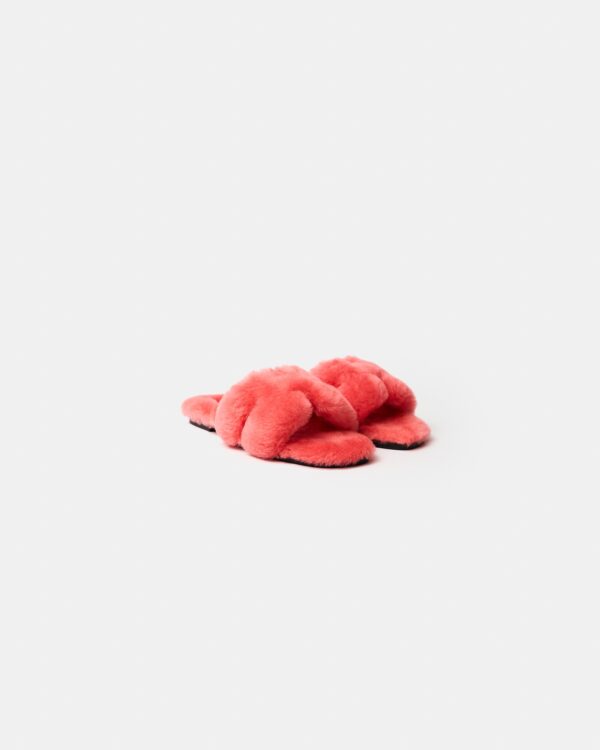 Hermès Oran Peau Lainee Rose Du Desert Sandal 38