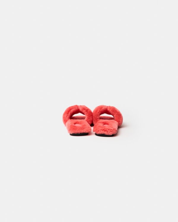 Hermès Oran Peau Lainee Rose Du Desert Sandal 38