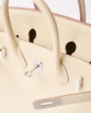 Hermès Birkin 25 Craie Togo PHW