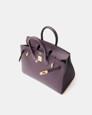 Hermès Birkin Sellier 25 Cassis Epsom GHW