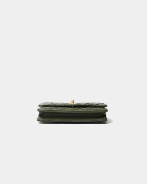 Chanel Wallet on Chain Olive Green Lambskin GHW