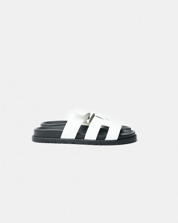 Hermès Chypre White Sandal 36.5