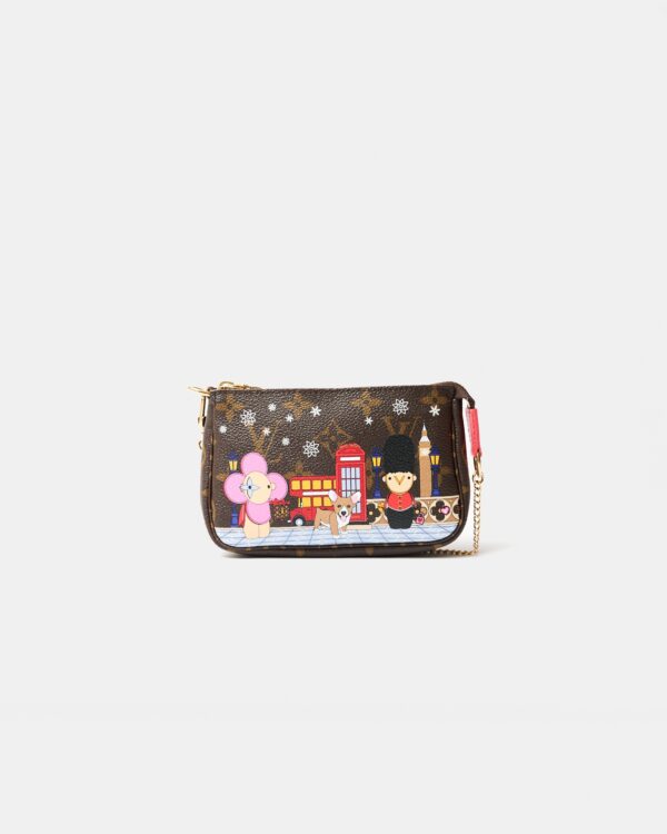 Louis Vuitton Mini Pochette Accessoires Vivienne Holiday Monogram Limited Edition