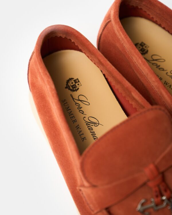 Summer Nautical Charms Walk Orange Loafers