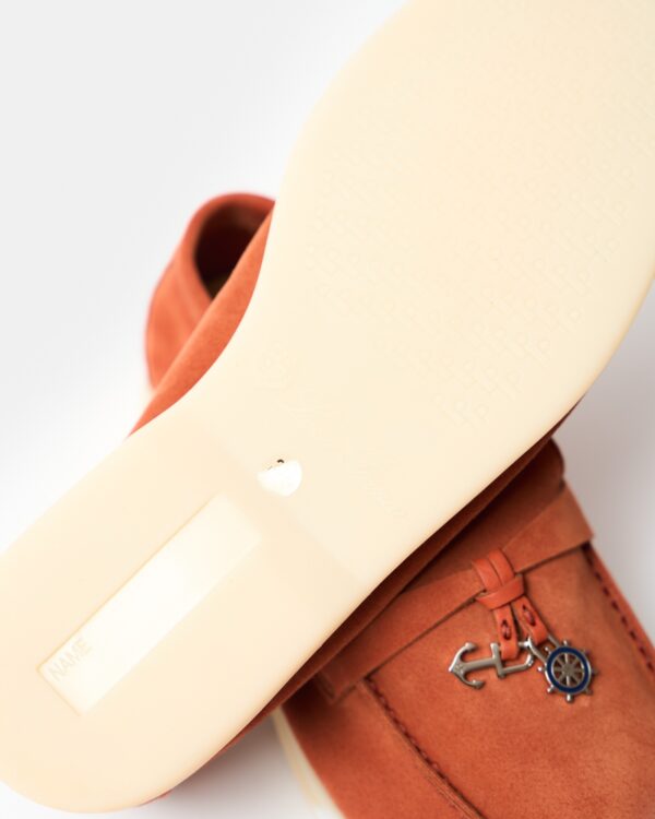 Summer Nautical Charms Walk Orange Loafers