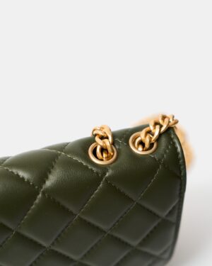 Chanel Wallet on Chain Olive Green Lambskin GHW