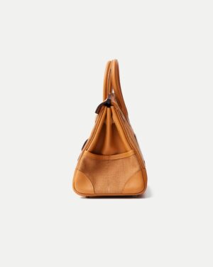 Hermès Birkin Cargo 25 Desert Sesame Canvas Swift PHW