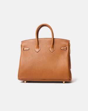 Hermès Birkin 25 Gold Barenia GHW