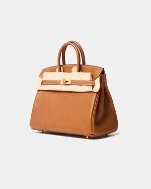 Hermès Birkin 25 Gold Barenia GHW