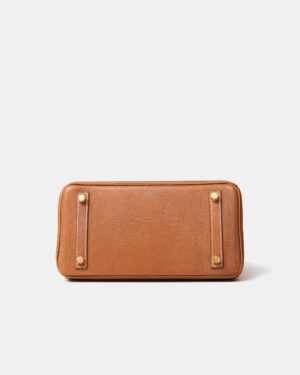 Hermès Birkin 25 Gold Barenia GHW