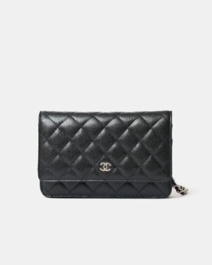 Chanel Wallet on Chain Black Caviar PHW