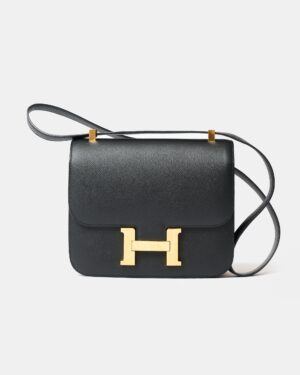 Hermès Constance 24 Black Epsom GHW