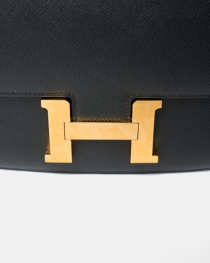 Hermès Constance 24 Black Epsom GHW
