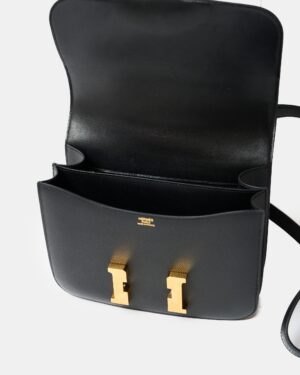 Hermès Constance 24 Black Epsom GHW