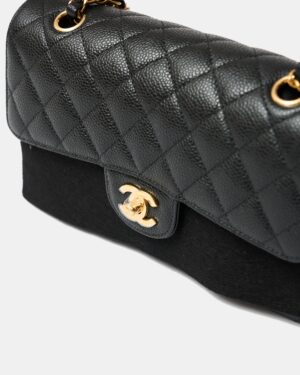 Chanel Classic Double Flap Small Black Caviar GHW