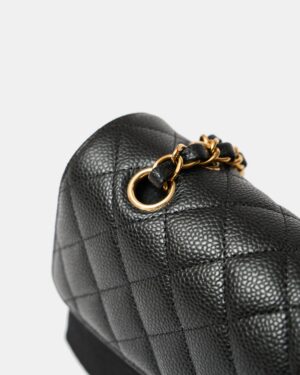 Chanel Classic Double Flap Small Black Caviar GHW