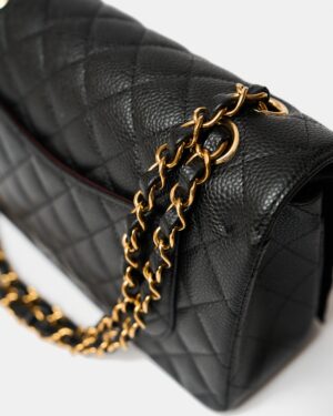 Chanel Classic Double Flap Small Black Caviar GHW