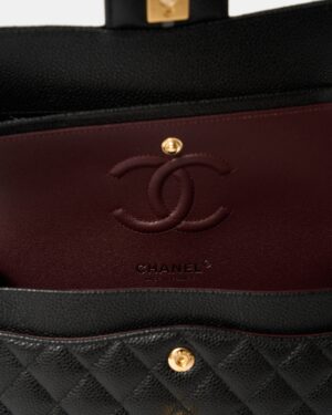Chanel Classic Double Flap Small Black Caviar GHW